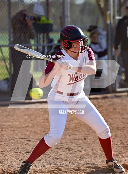 Thumbnail 2 in Cypress Woods vs Waller (NFCA Texas High School Leadoff Classic Tournament) photogallery.