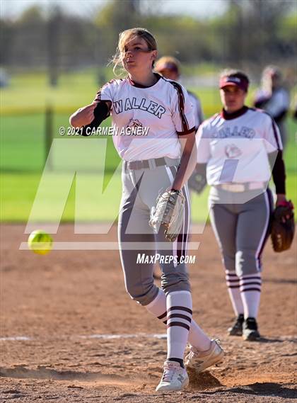 Thumbnail 2 in Cypress Woods vs Waller (NFCA Texas High School Leadoff Classic Tournament) photogallery.