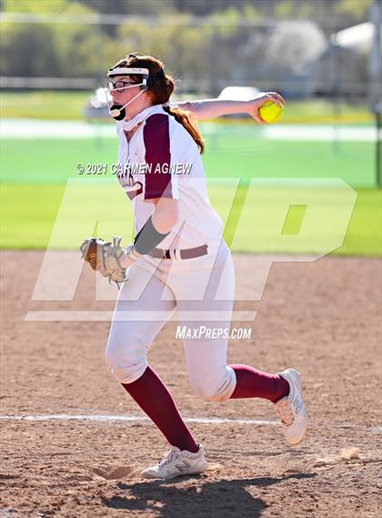Thumbnail 3 in Cypress Woods vs Waller (NFCA Texas High School Leadoff Classic Tournament) photogallery.