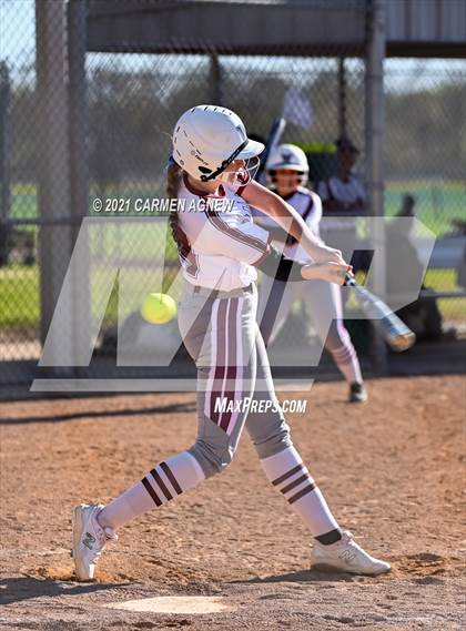 Thumbnail 3 in Cypress Woods vs Waller (NFCA Texas High School Leadoff Classic Tournament) photogallery.