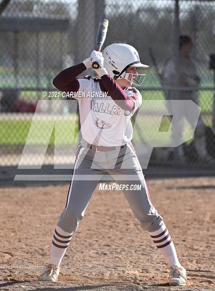 Thumbnail 3 in Cypress Woods vs Waller (NFCA Texas High School Leadoff Classic Tournament) photogallery.
