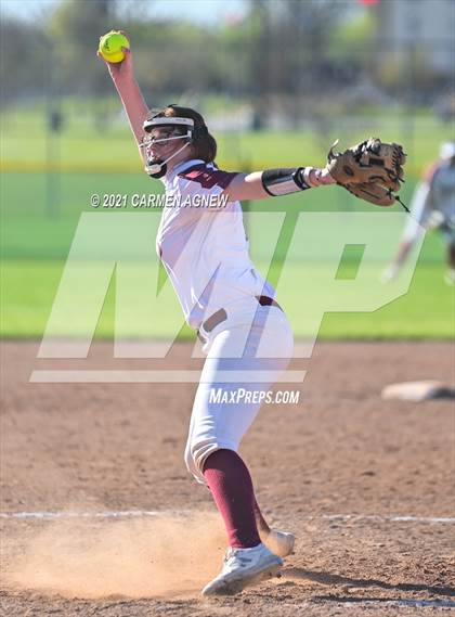Thumbnail 1 in Cypress Woods vs Waller (NFCA Texas High School Leadoff Classic Tournament) photogallery.
