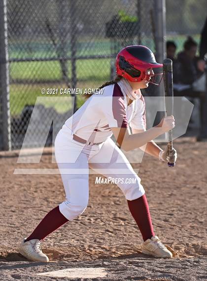 Thumbnail 3 in Cypress Woods vs Waller (NFCA Texas High School Leadoff Classic Tournament) photogallery.