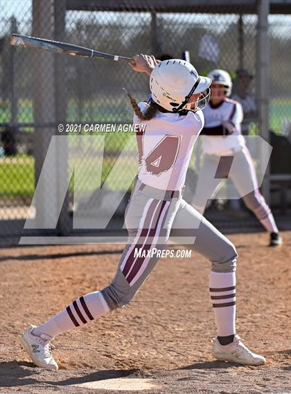 Thumbnail 1 in Cypress Woods vs Waller (NFCA Texas High School Leadoff Classic Tournament) photogallery.