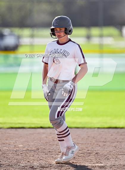 Thumbnail 3 in Cypress Woods vs Waller (NFCA Texas High School Leadoff Classic Tournament) photogallery.