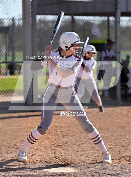 Thumbnail 2 in Cypress Woods vs Waller (NFCA Texas High School Leadoff Classic Tournament) photogallery.