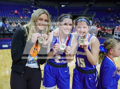Thumbnail 2 in Huckabay vs. Nazareth (UIL 1A Basketball State Final Medal Ceremony) photogallery.