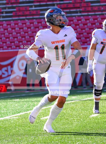 Thumbnail 2 in Skyridge vs. Corner Canyon (UHSAA 6A Final) photogallery.
