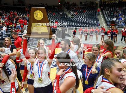Thumbnail 1 in Wimberley vs. Randall (UIL 4A Volleyball Division II Final Medal Ceremony) photogallery.