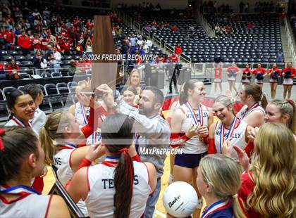 Thumbnail 2 in Wimberley vs. Randall (UIL 4A Volleyball Division II Final Medal Ceremony) photogallery.