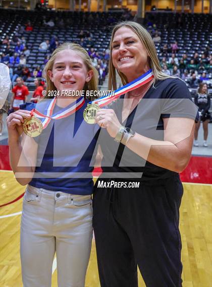 Thumbnail 3 in Wimberley vs. Randall (UIL 4A Volleyball Division II Final Medal Ceremony) photogallery.