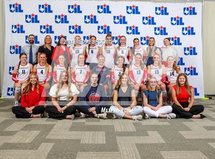 Thumbnail 3 in Wimberley vs. Randall (UIL 4A Volleyball Division II Final Medal Ceremony) photogallery.