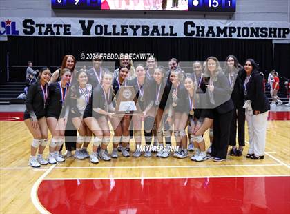 Thumbnail 3 in Wimberley vs. Randall (UIL 4A Volleyball Division II Final Medal Ceremony) photogallery.