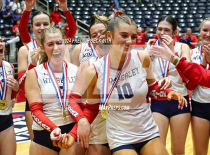 Thumbnail 1 in Wimberley vs. Randall (UIL 4A Volleyball Division II Final Medal Ceremony) photogallery.