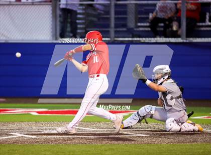 Thumbnail 2 in Holliday vs. Brock (UIL Baseball 3A Region 1 Regional Quarterfinal Playoff Game 2) photogallery.