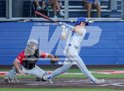 Thumbnail 2 in Holliday vs. Brock (UIL Baseball 3A Region 1 Regional Quarterfinal Playoff Game 2) photogallery.