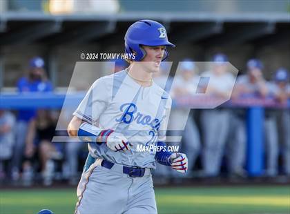 Thumbnail 2 in Holliday vs. Brock (UIL Baseball 3A Region 1 Regional Quarterfinal Playoff Game 2) photogallery.