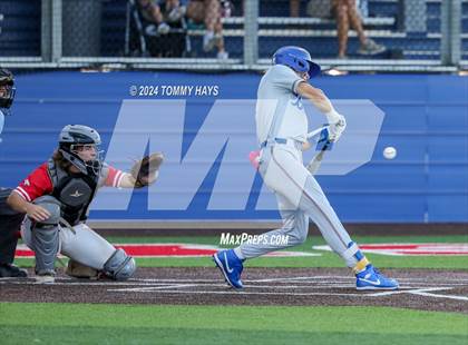 Thumbnail 2 in Holliday vs. Brock (UIL Baseball 3A Region 1 Regional Quarterfinal Playoff Game 2) photogallery.