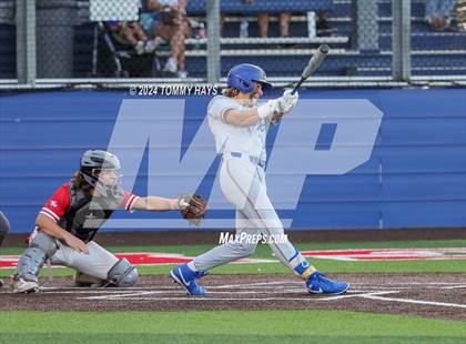 Thumbnail 3 in Holliday vs. Brock (UIL Baseball 3A Region 1 Regional Quarterfinal Playoff Game 2) photogallery.