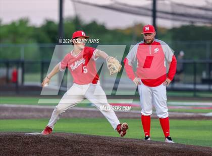 Thumbnail 2 in Holliday vs. Brock (UIL Baseball 3A Region 1 Regional Quarterfinal Playoff Game 2) photogallery.