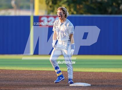 Thumbnail 3 in Holliday vs. Brock (UIL Baseball 3A Region 1 Regional Quarterfinal Playoff Game 2) photogallery.