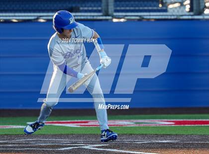 Thumbnail 2 in Holliday vs. Brock (UIL Baseball 3A Region 1 Regional Quarterfinal Playoff Game 2) photogallery.
