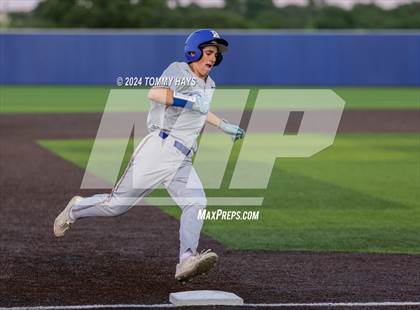 Thumbnail 1 in Holliday vs. Brock (UIL Baseball 3A Region 1 Regional Quarterfinal Playoff Game 2) photogallery.