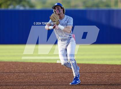 Thumbnail 3 in Holliday vs. Brock (UIL Baseball 3A Region 1 Regional Quarterfinal Playoff Game 2) photogallery.
