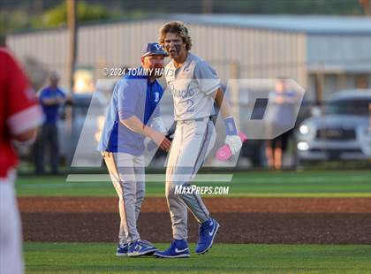 Thumbnail 2 in Holliday vs. Brock (UIL Baseball 3A Region 1 Regional Quarterfinal Playoff Game 2) photogallery.