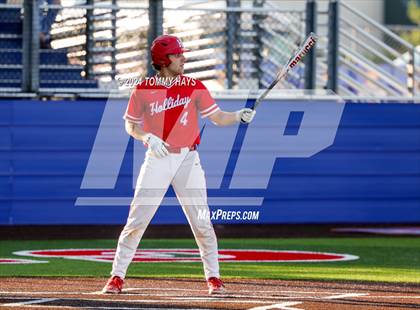 Thumbnail 1 in Holliday vs. Brock (UIL Baseball 3A Region 1 Regional Quarterfinal Playoff Game 2) photogallery.