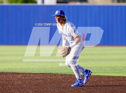 Thumbnail 2 in Holliday vs. Brock (UIL Baseball 3A Region 1 Regional Quarterfinal Playoff Game 2) photogallery.