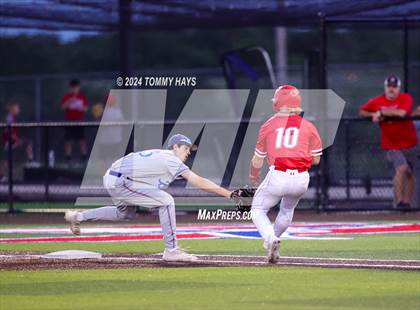 Thumbnail 1 in Holliday vs. Brock (UIL Baseball 3A Region 1 Regional Quarterfinal Playoff Game 2) photogallery.
