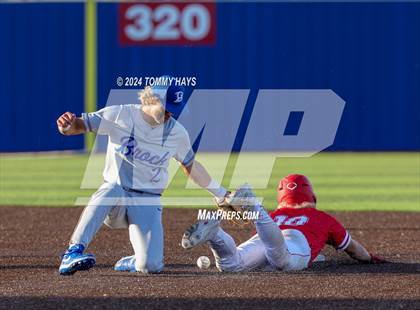 Thumbnail 2 in Holliday vs. Brock (UIL Baseball 3A Region 1 Regional Quarterfinal Playoff Game 2) photogallery.
