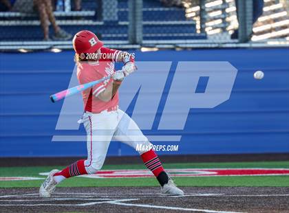 Thumbnail 1 in Holliday vs. Brock (UIL Baseball 3A Region 1 Regional Quarterfinal Playoff Game 2) photogallery.