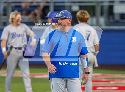 Thumbnail 1 in Holliday vs. Brock (UIL Baseball 3A Region 1 Regional Quarterfinal Playoff Game 2) photogallery.