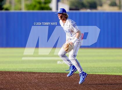 Thumbnail 3 in Holliday vs. Brock (UIL Baseball 3A Region 1 Regional Quarterfinal Playoff Game 2) photogallery.