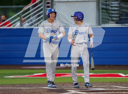 Thumbnail 2 in Holliday vs. Brock (UIL Baseball 3A Region 1 Regional Quarterfinal Playoff Game 2) photogallery.