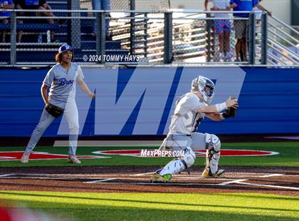 Thumbnail 3 in Holliday vs. Brock (UIL Baseball 3A Region 1 Regional Quarterfinal Playoff Game 2) photogallery.