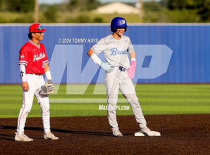 Thumbnail 2 in Holliday vs. Brock (UIL Baseball 3A Region 1 Regional Quarterfinal Playoff Game 2) photogallery.