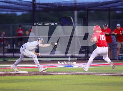 Thumbnail 1 in Holliday vs. Brock (UIL Baseball 3A Region 1 Regional Quarterfinal Playoff Game 2) photogallery.