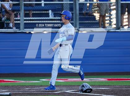 Thumbnail 3 in Holliday vs. Brock (UIL Baseball 3A Region 1 Regional Quarterfinal Playoff Game 2) photogallery.