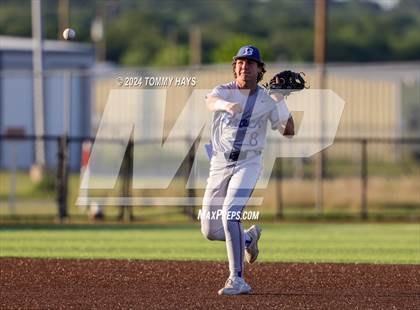 Thumbnail 3 in Holliday vs. Brock (UIL Baseball 3A Region 1 Regional Quarterfinal Playoff Game 2) photogallery.
