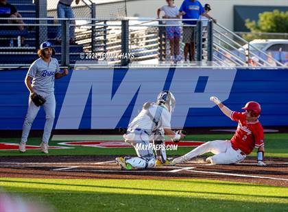 Thumbnail 2 in Holliday vs. Brock (UIL Baseball 3A Region 1 Regional Quarterfinal Playoff Game 2) photogallery.