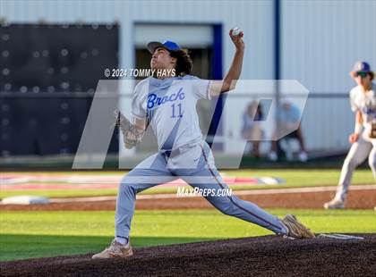Thumbnail 1 in Holliday vs. Brock (UIL Baseball 3A Region 1 Regional Quarterfinal Playoff Game 2) photogallery.