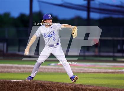 Thumbnail 3 in Holliday vs. Brock (UIL Baseball 3A Region 1 Regional Quarterfinal Playoff Game 2) photogallery.