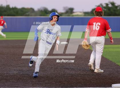 Thumbnail 3 in Holliday vs. Brock (UIL Baseball 3A Region 1 Regional Quarterfinal Playoff Game 2) photogallery.