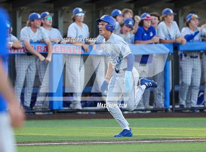 Thumbnail 2 in Holliday vs. Brock (UIL Baseball 3A Region 1 Regional Quarterfinal Playoff Game 2) photogallery.