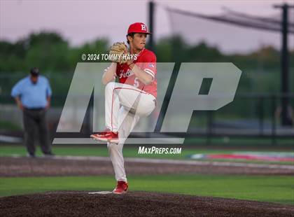 Thumbnail 2 in Holliday vs. Brock (UIL Baseball 3A Region 1 Regional Quarterfinal Playoff Game 2) photogallery.