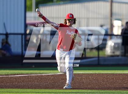 Thumbnail 3 in Holliday vs. Brock (UIL Baseball 3A Region 1 Regional Quarterfinal Playoff Game 2) photogallery.