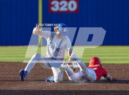 Thumbnail 1 in Holliday vs. Brock (UIL Baseball 3A Region 1 Regional Quarterfinal Playoff Game 2) photogallery.